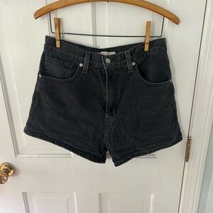 Levi’s high waisted mom shorts